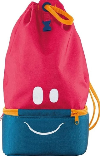 Mochila Lunchera Maped Infantil Bolsa Tela Térmico Lavable