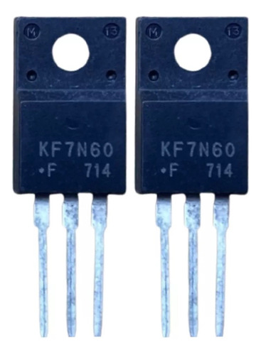 2x Kf7n60 7n60 Transistor Original 600v  ((( 2 Peças ))) 