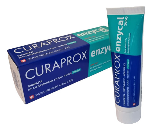 Pasta Dental Curaprox Enzycal 1450 Ppm 75 Ml