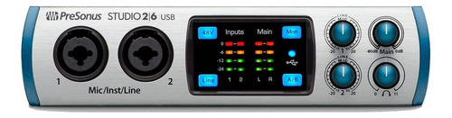 Interfaz de audio USB 2.0 Presonus Studio 26