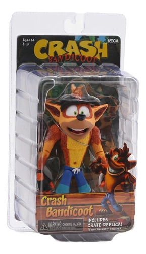 Figura Crash Bandicoot - 15 Cm - Neca