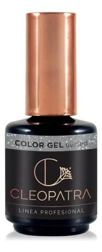 Cleopatra Color Gel Nº127 Glitter Holomagic Black Semi X 15m