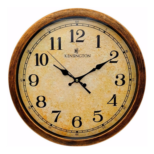 Reloj Pared Mural Redondo 40cm Pvc Retro