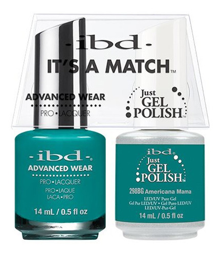 Duo Gel Polish + Esmalte De Uñas Americana Mama