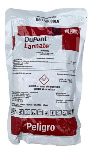 Lannate: Insecticida - Metomilo Uso Agrícola Dupont (100g)