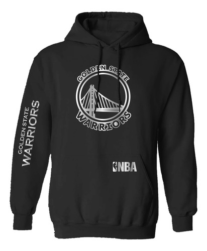 Sudadera Modelo Nba Golden State Warriors Gold & Silver