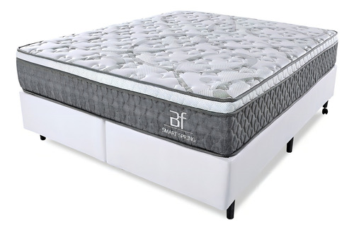 Cama Box King Colchão Mola Ensacada E Pillow Top 193x203cm