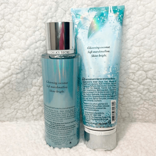 Set Crema Y Body Mist Victoria's Secret Sparkling Crème