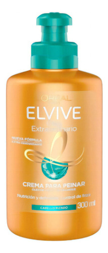 Loreal Elvive Óleo Extraordinario Rizos Crema Para Peinar