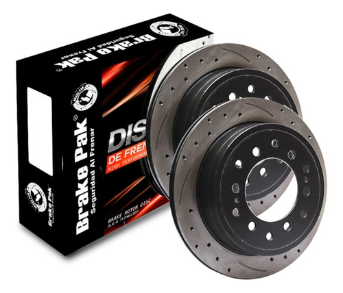 Discos De Freno Marca Brake Pak Para Toyota Prado