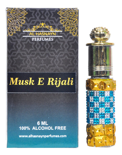 Musk E Rijali - Perfume De Colonia Unisex Roll-on Attar (ed.