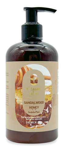 Gel De Ducha Con Aceite Esencial De Sándalo Miel 360 Gr