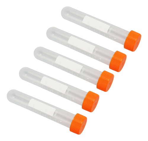 Tubos De Ensayo, 100 Piezas, Tapa De Centrífuga De 10 Ml, Es