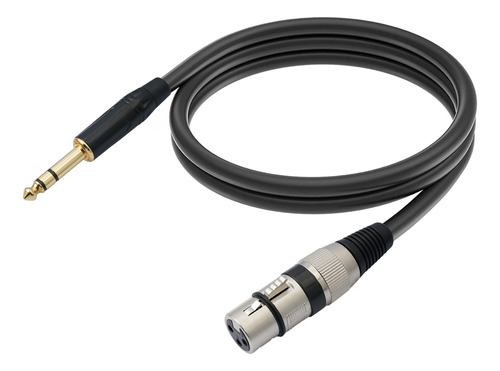 Cable Trs De 1/4 Pulgadas A Xlr De 3 Pines, Balanceado, Xlr