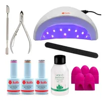 Comprar Kit Manicura Esmalte Semipermanente Cabina Led Uv 48w Uñas 
