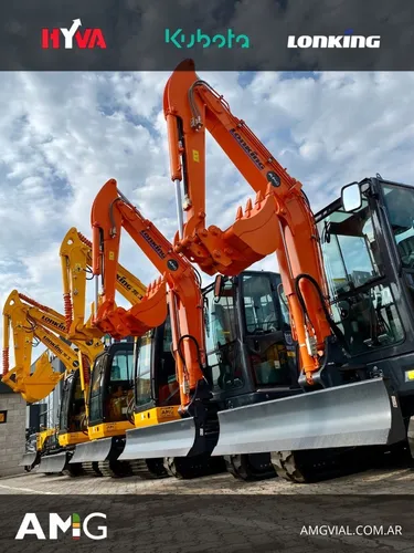 Excavadora Lonking Cdm6035 -3.800kgs-motor Kubota Anticipo!!