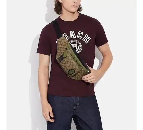 Bolsa cangurera coach hot sale