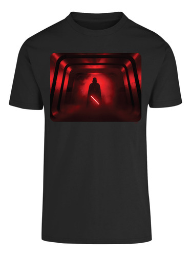 Playera Darth Vader Sable De Luz Rojo Star Wars Oficial
