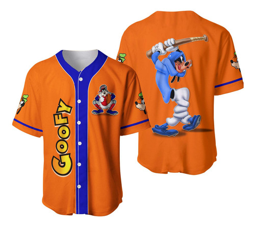 Camiseta De Béisbol Goofy Love Playing