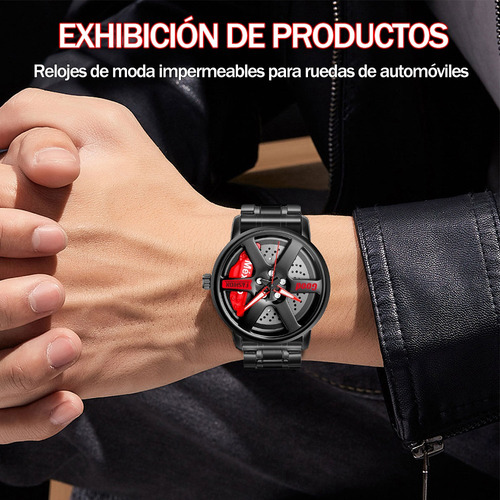 Reloj Giratorio Rin Reloj Hombre Deportivo Reloj Analogico