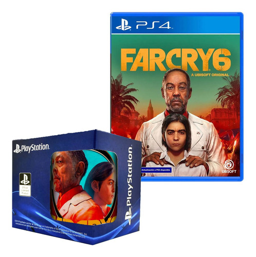 Farcry 6 Playstation 4 Y Taza