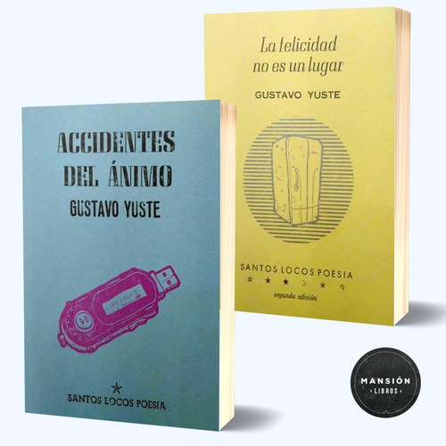 Imagen 1 de 1 de Libro Accidentes Del Animo Felicidad No Es Un Lugar Yuste