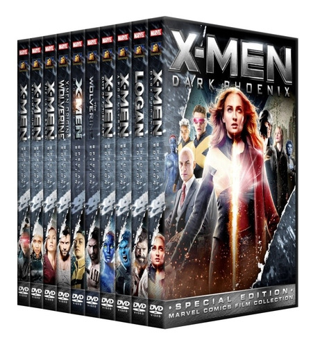 X Men Coleccion - Dvd Latino/ingles Subt Español