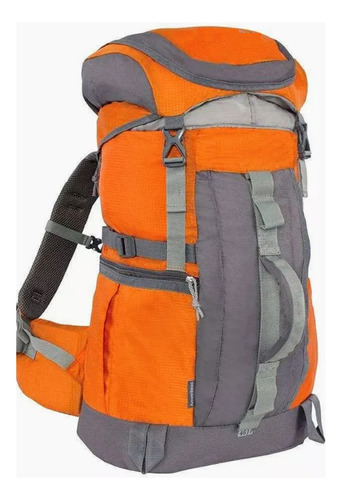 Mochila Para Campismo Adaptable Hidratación Ozark Trail 46 L Color Naranja Diseño De La Tela Liso