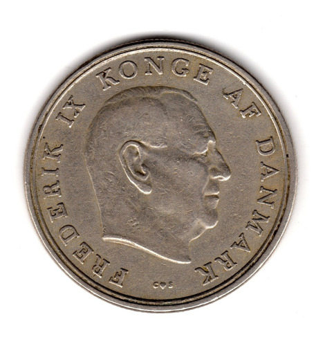 Bkz / Dinamarca - 5 Kroner 1961 Km#853.1