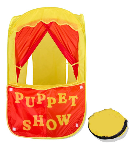 Carpa De Juego Desplegable Playbees Puppet Show Con Escenari