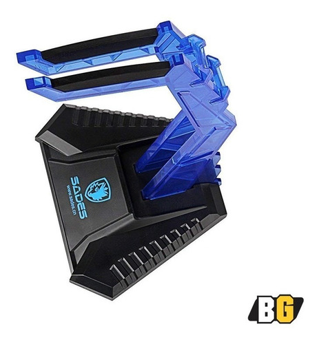 Soporte Base Para Audífonos Gamer Sades Azul