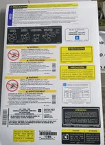 Comprar Kits De Calcomanías Precaución\u002Fservicio Chevrolet Silverado