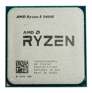 Procesador Amd Ryzen 5 2400g De 4 Núcleos Y 3.9ghz