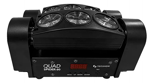 Tecshow Quad Spider 60 Cabeza Móvil Beam