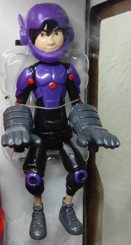 Ban Dai Big Hero 6 Deluxe Flying Baymax 30cm & Hiro (Usado)
