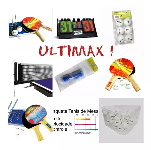 UltimaX Shop - 🎾 Mesa para Tênis de Mesa/Ping Pong Klopf - Ginastic 1084 à  venda! Mesa com 18mm MDF - Dobrável De R$ 859,00 por apenas ⚠ R$ 816,05 ⚠  Consulte