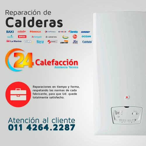 Imagen 2 de 8 de Reparacion Y Servicio Tecnico De Caldera Peisa Baxi Ariston