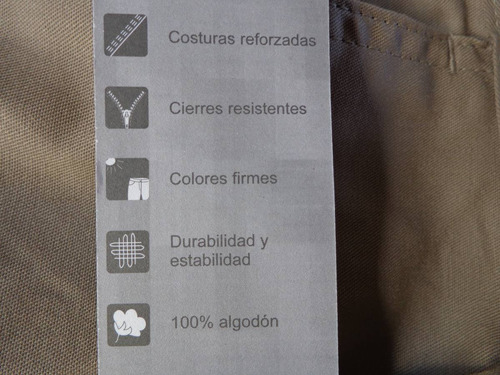 Imagen 5 de 6 de Bermuda Cargo Explora Bolsillo Trabajo Pantalon Corto Hombre