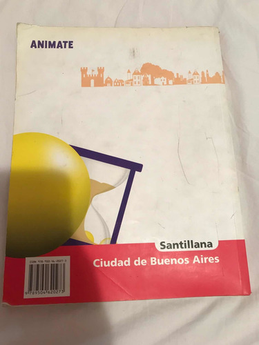 Libro Ciencias Sociales 4 . Santillana Muy Buen Estado ! (Usado)