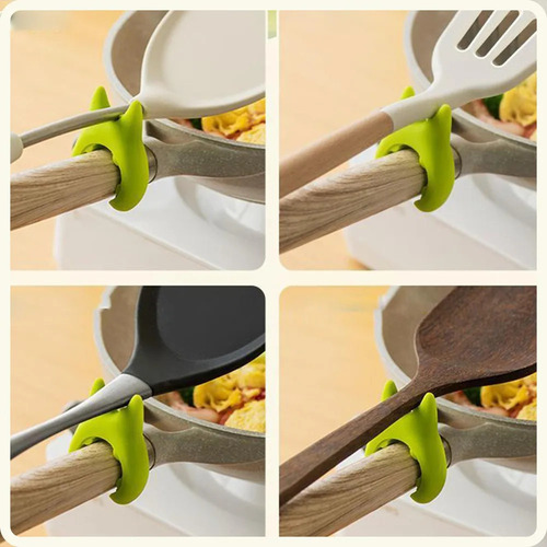 Soporte Para Cuchara, Soporte Para Borde De Olla, Soporte Pa