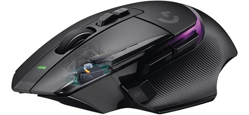 Ratón inalámbrico negro para juegos - Logitech G - G502 X Plus
