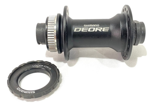 Eje de buje delantero Shimano Deore HB-M618 15 x 100 mm 32f