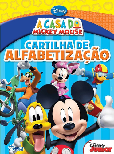 Cartilha De Alfabetizacao - A Casa Do Mickey Mouse - Bicho E