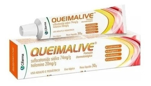 Queimalive Pomada Para Queimaduras 30g