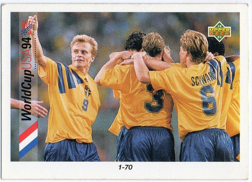 1993 Upper Deck Adams Lista De Chequeo Suecia Dinamarca #208 (Usado)