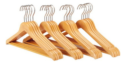 Perchas De Madera Para Colgar Ropa, Perchero De Madera, Anti