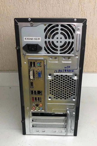 Cpu Torre Core I3 4gb Hd 320gb