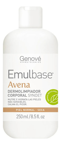 Genové Emulbase Avena Crema Facial 250 Ml Piel Sensible