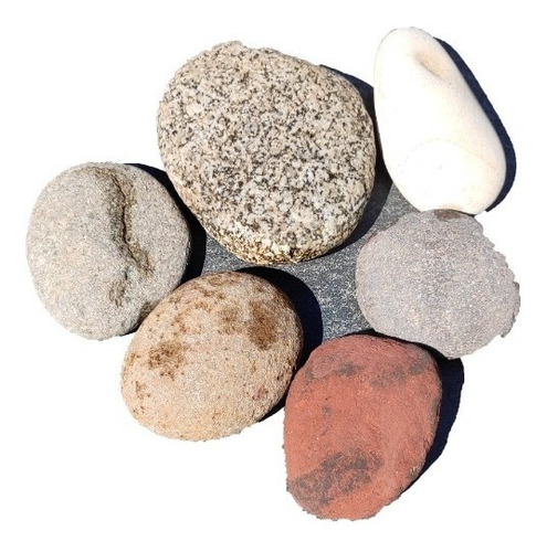 Piedra Roca Mini Tejo 25kg Seleccionada Jardines Estanque Eg
