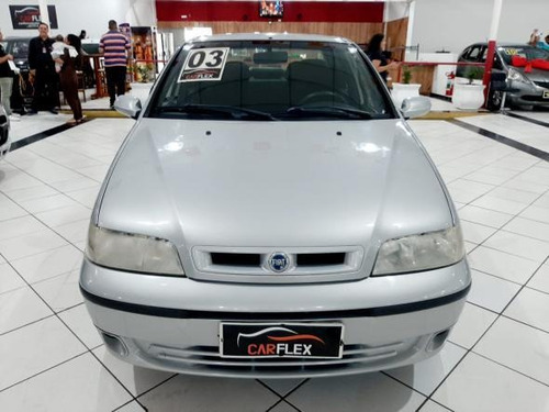 Fiat Siena Elx 1.3 16v Fire 4p Prata 2003 Impecável Com Dh